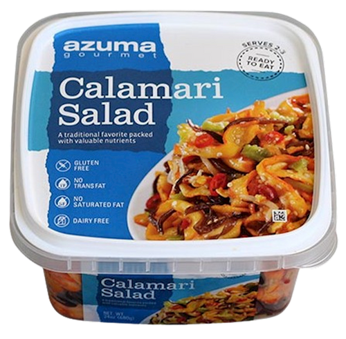 SALAD CALAMARI 12/226.8GR AZUMA USA