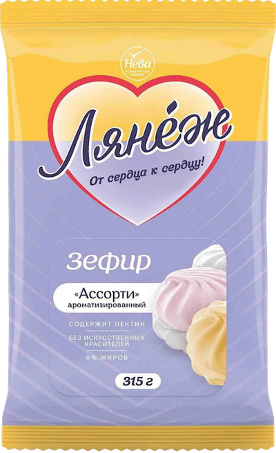 MARSHMALLOW ASSORTY LA NEIGE 12/315GR NEVA N55