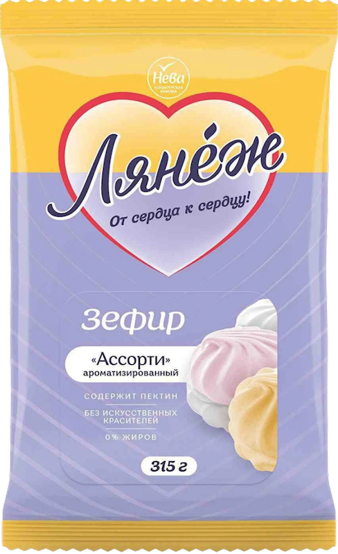 MARSHMALLOW ASSORTY LA NEIGE 12/315GR NEVA N55