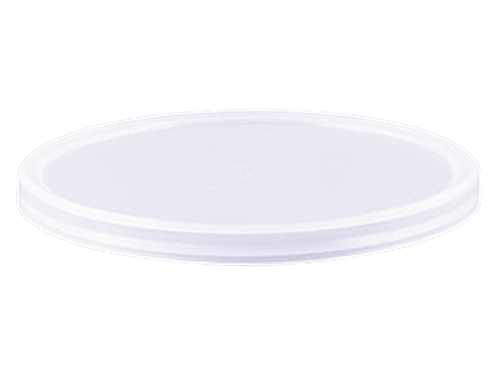 LIDS ROUND UNIVERSAL FOR ALL SIZES PLASTIC CLEAR 1/500PCS HOME FRESH N22447