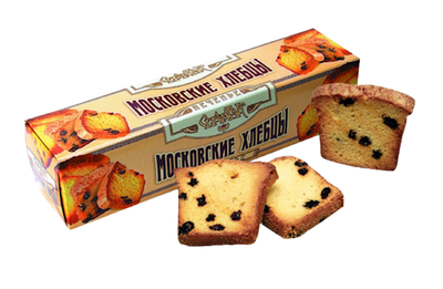 COOKIES MOSKOVSKIE KHLEBTSI 10/300GR SPARTAK N8621