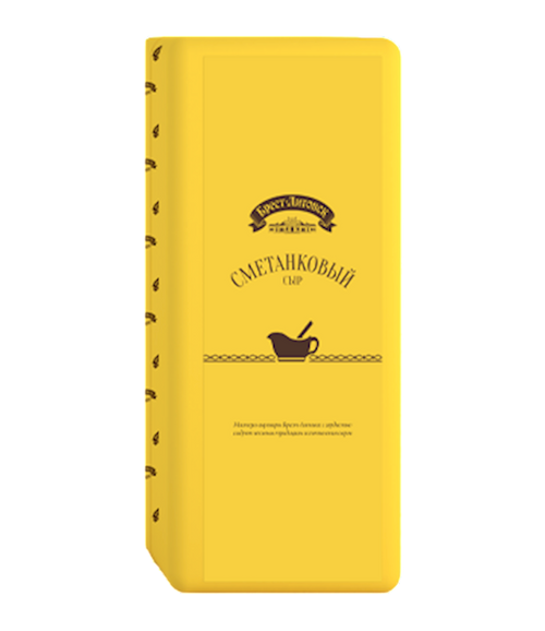 CHEESE SMETANKOVY 50% LOOSE 3/7.7LB BREST LITOVSK N3655