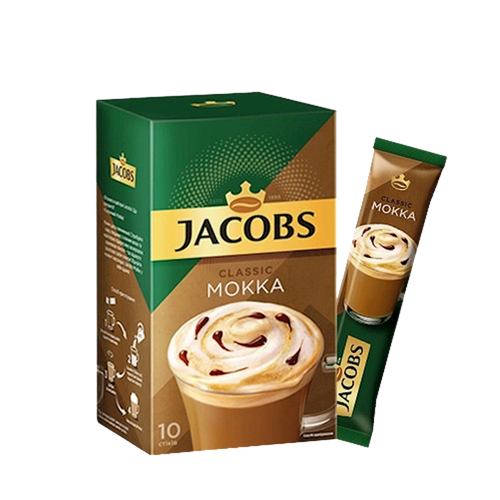 COFFEE STICKS INSTANT JACOBS 3IN1 MOKKA 10/(10X21.9GR) N098