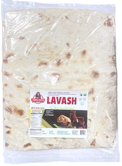 LAVASH 3PC 1/454GR BY PC ARMINA BREAD