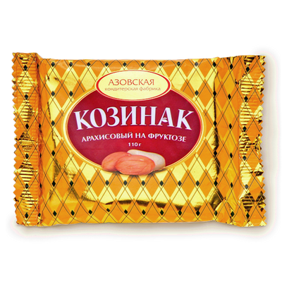KOZINAK PEANUT FRUCTOSE 26/110GR AZOVSKAYA