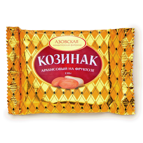 KOZINAK PEANUT FRUCTOSE 26/110GR AZOVSKAYA