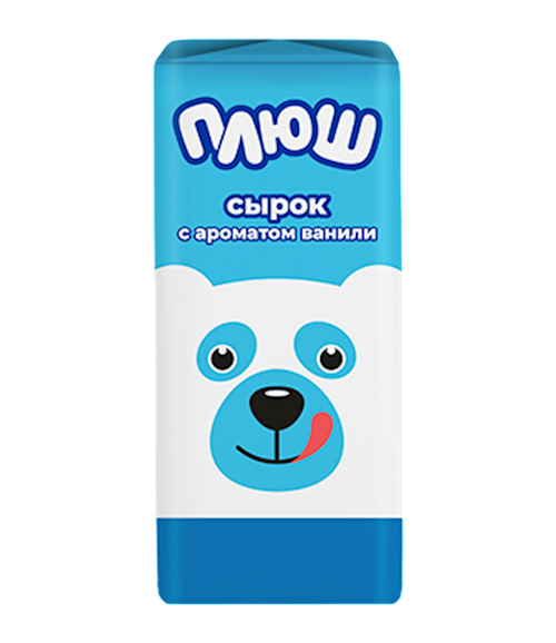 CHEESE BAR GLAZED PLUSH VANILLA 26% 28/45GR BEREZKA N2836