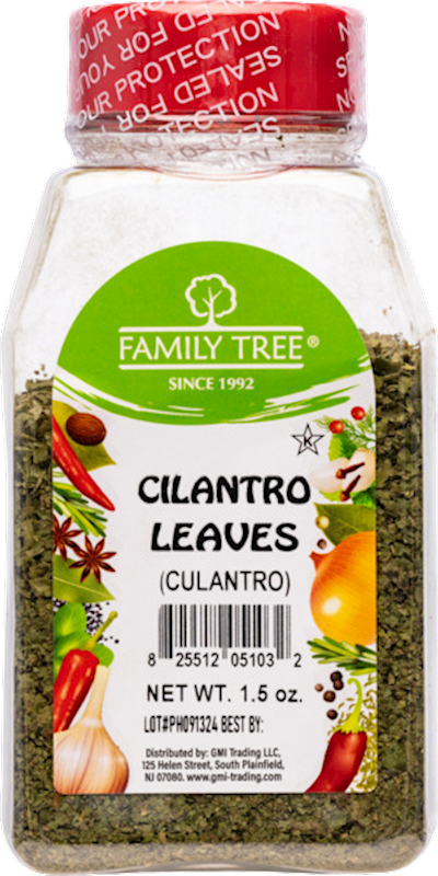 CILANTRO LEAVES 12/1.5OZ FAMILY TREE