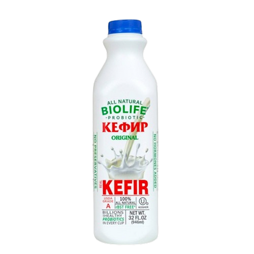 KEFIR ORIGINAL W/PROBIOTIC 12/946ML BIOLIFE