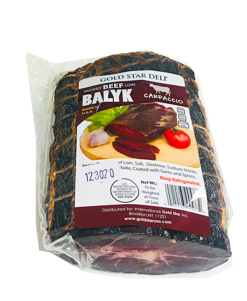 BALYK BEEF CARPACCIO 1/0.6LB GS DELI NGS140/90476
