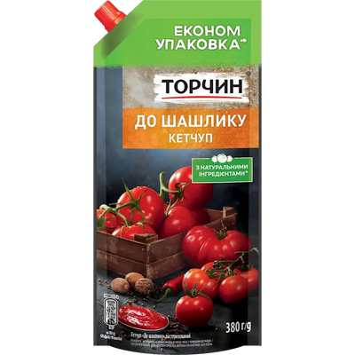 KETCHUP FOR SHISH KEBAB 25/380GR TORCHYN UKRAINE