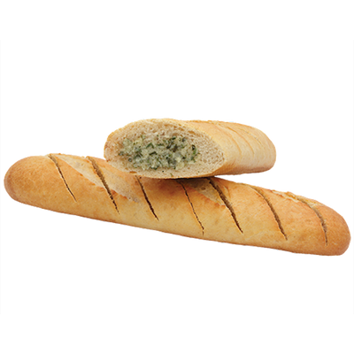 BREAD 4582 FRENCH BAGUETTE W/GARLIC  55/175GR MANTINGA  206499