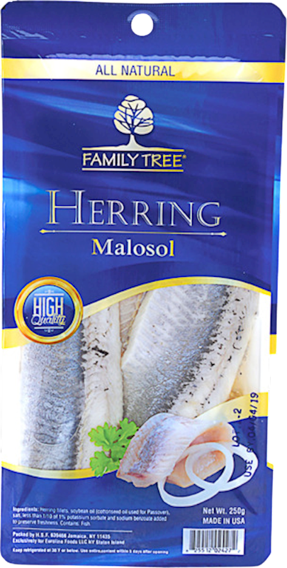 HERRING FILLET MALOSOL 12/250GR FAMILY TREE N832/26051