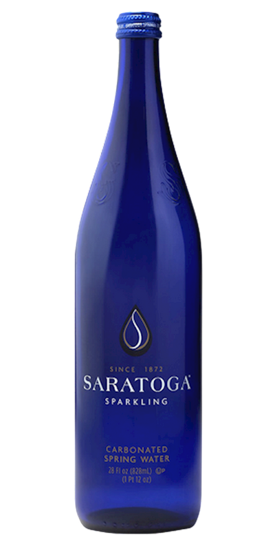 WATER SARATOGA SPARKLING SPRING 12/828ML N5055