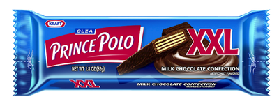 WAFFLES IN MILK CHOCOLATE PRINCE POLO CLASSIC XXL 28/50GR N652(8)