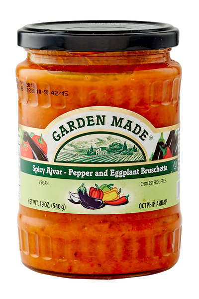 AJVAR SPICY 12/19OZ GARDEN MADE BULGARIA N33109