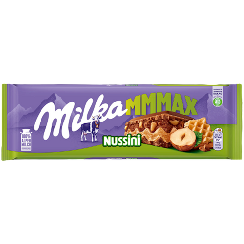 CHOCOLATE BAR MMMAX NUSSINI W/NUTS 13/270GR MILKA  AUSTRIA N4278699