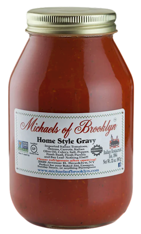 SAUCE HOMESTYLE GRAVY 6/32OZ MICHAELS OF BROOKLYN N6-2855