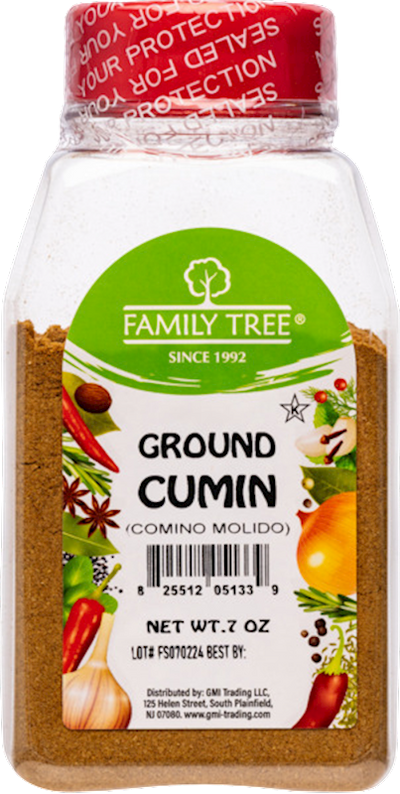 CUMIN GROUND 12/7OZ FAMILY TREE