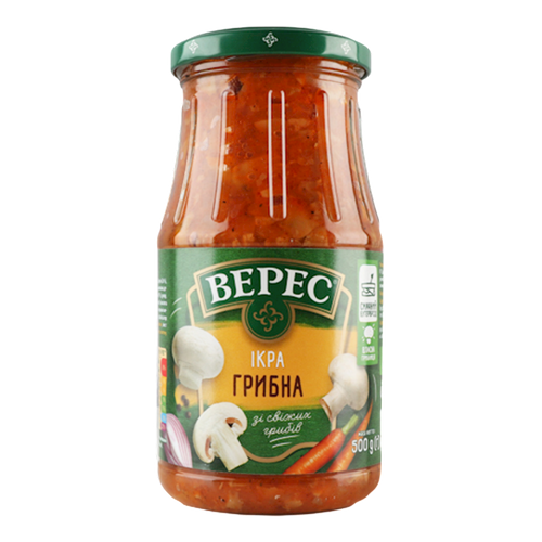 MUSHROOM SPREAD 12/500GR VERES UKRAINE