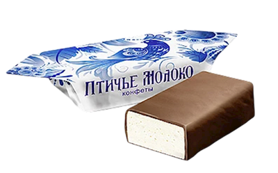 CANDIES LOOSE BIRDS MILK 1/4.4LB KOMMUNARKA NCW7 N470