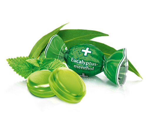 CANDIES LOOSE CARAMEL EUCALYPTUS W/MENTHOL 8/2.2LB ROSHEN NCW8 N4560