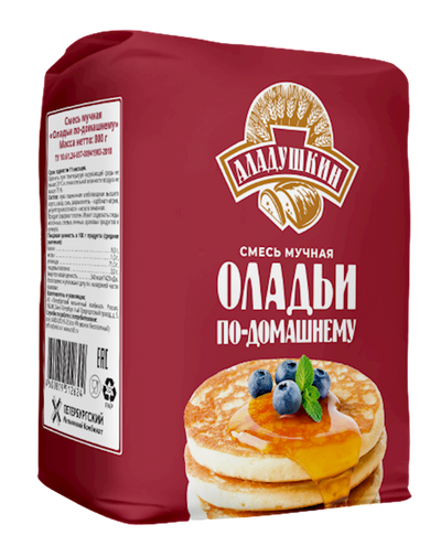 FLOUR BAKING MIX OLADUSHKI PO-DOMASHNEMU 10/800GR ALADUSHKIN