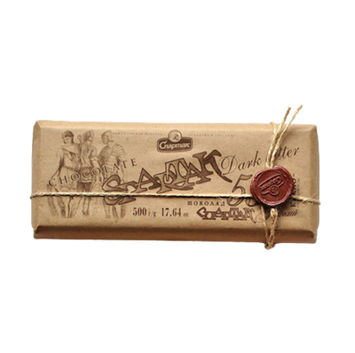 CHOCOLATE BAR BITTER 56% 3/500GR CRAFT SPARTAK N8413