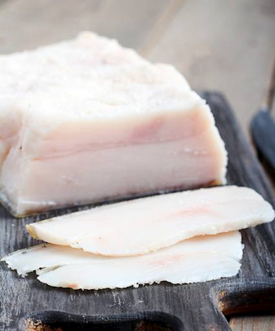 SALO SALTED PORK BACK FAT UKRANIAN (1/6LB) BY LB LOOSE N0893F