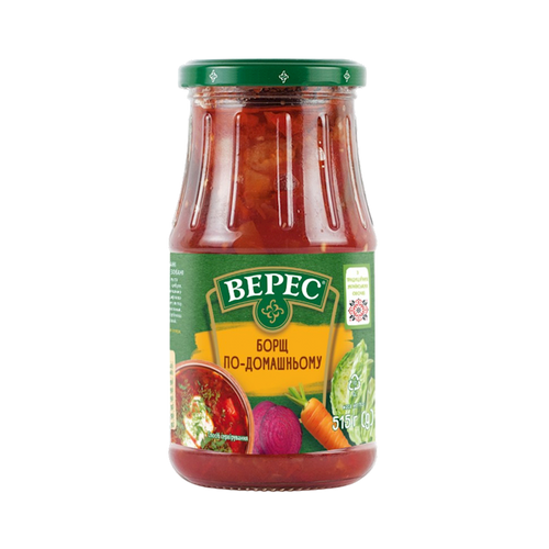 BORSCHT HOMEMADE 12/515GR VERES UKRAINE
