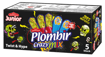 ICE CREAM CRAZY MIX 5PC 6/350ML DOVGAN N92470350