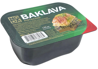 BAKLAVA PISTACHIO SINGLE SERVE 24/30GR MODA N686014