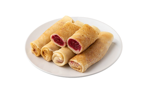 CREPES W/CHERRY&CHEESE FILLING FROZEN 7/2.15KGX27PCS MAMA ADA'S