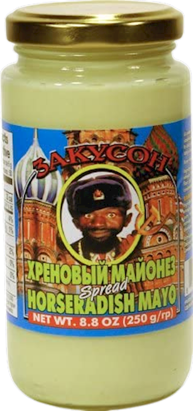 HORSERADISH MAYO SPREAD 12/250GR ZAKUSON