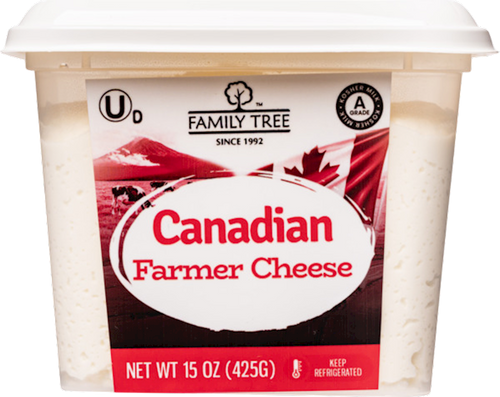 FARMER CHEESE CANADIAN 12/425GR KOSHER FAMILY TREE