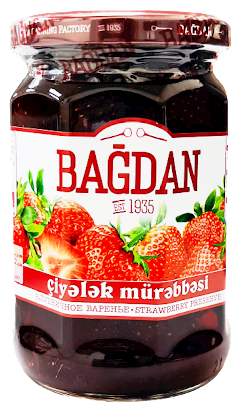 PRESERVE STRAWBERRY 6/400G BAGDAN AZERBAIJAN N31113/1