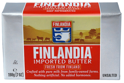 BUTTER FINLANDIA UNSALTED 20/227GR N1002/50135