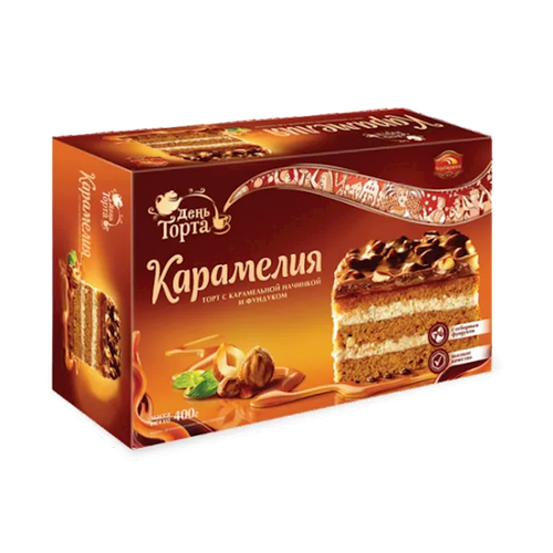 CAKE CARAMELIA 6/400GR CHEREMUSHKI N31293/N40