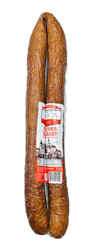 KIELBASA SMOKED SWOJSKA 1LB V/P 30/30LB GALICJA  N1262W