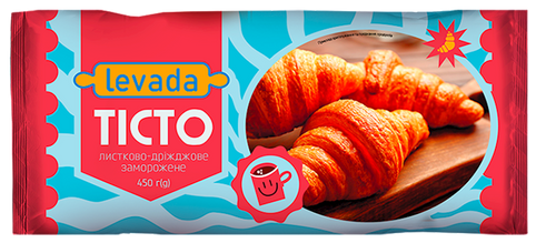 DOUGH PUFF PASTRY YEAST 27/450GR LEVADA N1099