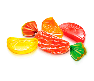 CANDIES LOOSE CARAMEL CITRUS MIX 7/2.2LB ROSHEN N4348