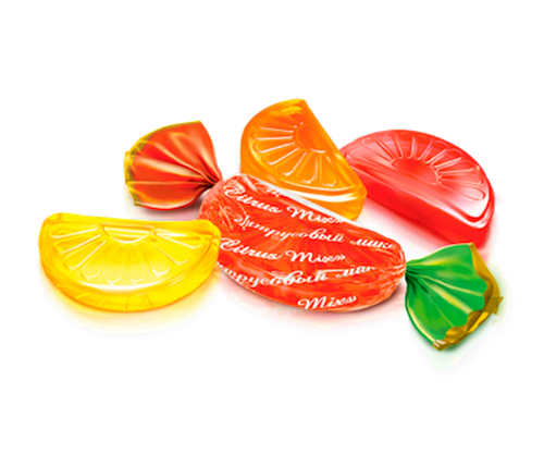 CANDIES LOOSE CARAMEL CITRUS MIX 7/2.2LB ROSHEN N4348