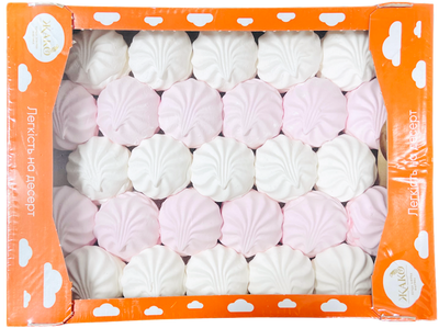MARSHMALLOW WHITE-PINK LOOSE 1/8.8LB ZHAKO N8854
