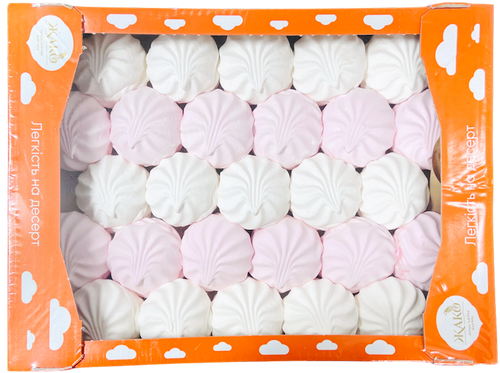 MARSHMALLOW WHITE-PINK LOOSE 1/8.8LB ZHAKO N8854