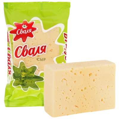 CHEESE SVALIA 45% 24/350GR SVALIA  LITHUANIA N6342