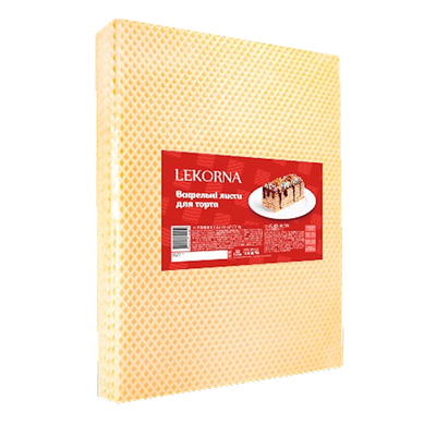 LAYERS PLAIN BIG FAMILY FOR CAKE WAFFLE 10/280GR LEKORNA N04605