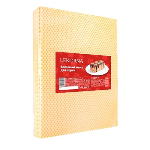 LAYERS PLAIN BIG FAMILY FOR CAKE WAFFLE 10/280GR LEKORNA N04605