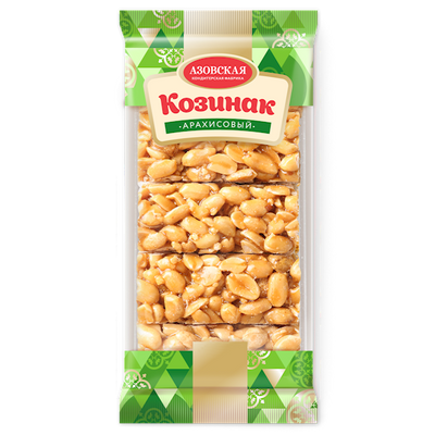 KOZINAK PEANUTS 16/300GR AZOVSKAYA