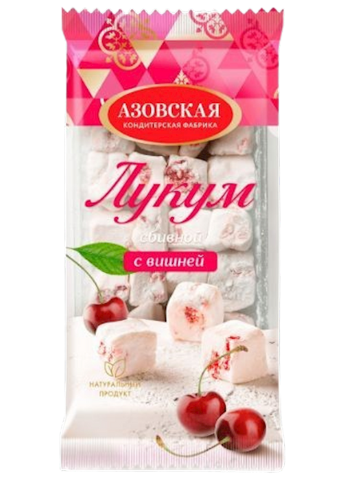 RAKHAT-LUKUM W/CHERRY 12/250GR AZOVSKAYA