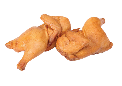 CHICKEN SMOKED HALVES 1/1.5LB ZNATNAYA PTICA NIQ6/90470